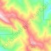 The Trees topographic map, elevation, terrain