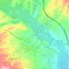 El Ruini topographic map, elevation, terrain