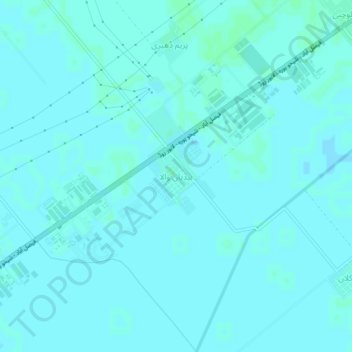 Bedianwala topographic map, elevation, terrain