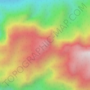 Bukit Batu Tiban topographic map, elevation, terrain
