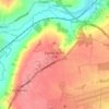 Easton on the Hill topographic map, elevation, terrain