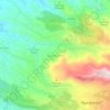 Ngargoyoso topographic map, elevation, terrain