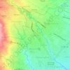 Tlogomas topographic map, elevation, terrain