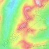 Piz Grisch topographic map, elevation, terrain