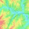 Markwood topographic map, elevation, terrain