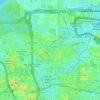 Seletar Hills topographic map, elevation, terrain