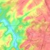 Beaver Valley topographic map, elevation, terrain