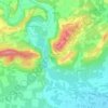 Valbusa topographic map, elevation, terrain