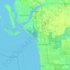 Mound Key topographic map, elevation, terrain