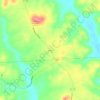 South topographic map, elevation, terrain