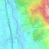 Mahakanda topographic map, elevation, terrain