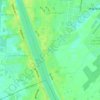 Sangkat Prek Pra topographic map, elevation, terrain