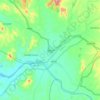 Kotra topographic map, elevation, terrain
