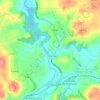 Agüero topographic map, elevation, terrain