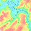 Tire Hill topographic map, elevation, terrain