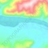 Coffee Creek topographic map, elevation, terrain