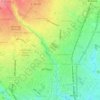 Samaan topographic map, elevation, terrain