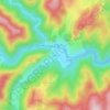 Buru topographic map, elevation, terrain