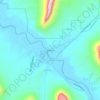 Gateway topographic map, elevation, terrain