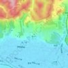Mt. Gongen topographic map, elevation, terrain