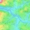 Molinar topographic map, elevation, terrain