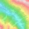 Zaunhof topographic map, elevation, terrain