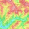 Hasenberg topographic map, elevation, terrain
