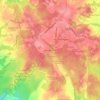 Misty Meadows topographic map, elevation, terrain