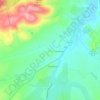 Las Peñas topographic map, elevation, terrain