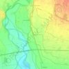 Aquilone topographic map, elevation, terrain