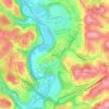 Idlewood topographic map, elevation, terrain