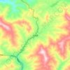 宝华镇 topographic map, elevation, terrain