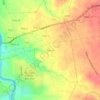 Thôn 11 topographic map, elevation, terrain