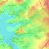 Helmsgrün topographic map, elevation, terrain