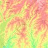 Anderson topographic map, elevation, terrain