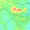 Florin topographic map, elevation, terrain