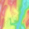 Rupt topographic map, elevation, terrain