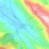 Moolamattom topographic map, elevation, terrain