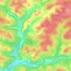 Saint-Laurent topographic map, elevation, terrain