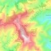 Sukna topographic map, elevation, terrain