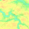 Padre topographic map, elevation, terrain