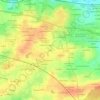 Vezin topographic map, elevation, terrain