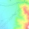 Costa Rica topographic map, elevation, terrain