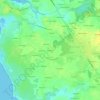 Kerangre topographic map, elevation, terrain