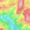 Renno di Sotto topographic map, elevation, terrain