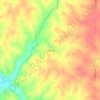 Flag Springs topographic map, elevation, terrain