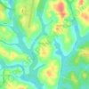 Nkolméfou I topographic map, elevation, terrain
