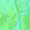 Effen topographic map, elevation, terrain
