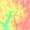 Gorongosa topographic map, elevation, terrain