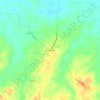 Palmersville topographic map, elevation, terrain
